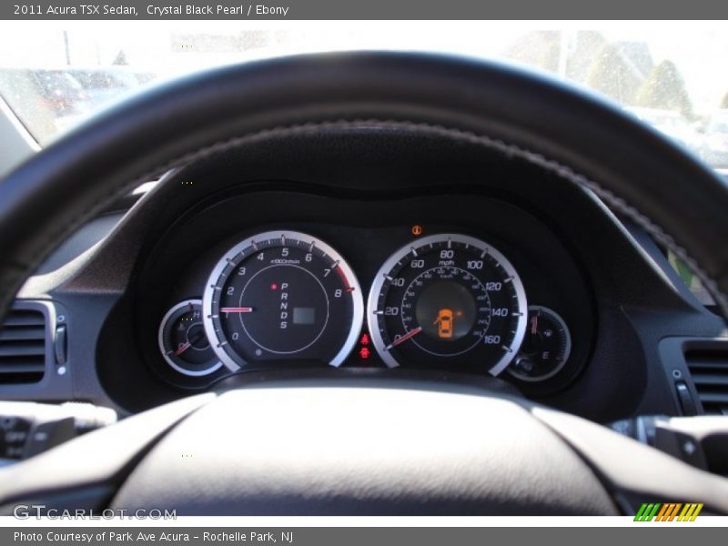 Crystal Black Pearl / Ebony 2011 Acura TSX Sedan