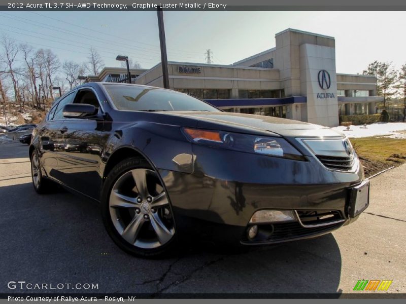Graphite Luster Metallic / Ebony 2012 Acura TL 3.7 SH-AWD Technology