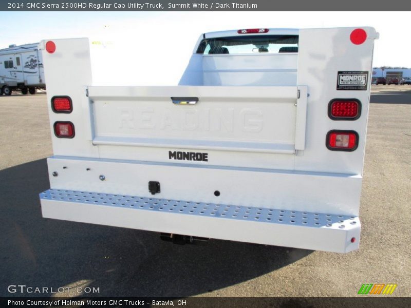 Summit White / Dark Titanium 2014 GMC Sierra 2500HD Regular Cab Utility Truck
