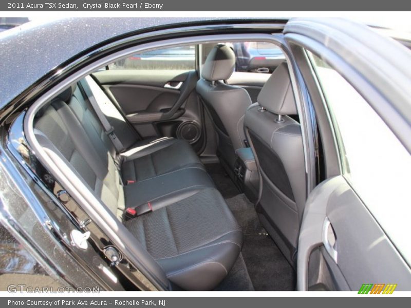 Crystal Black Pearl / Ebony 2011 Acura TSX Sedan