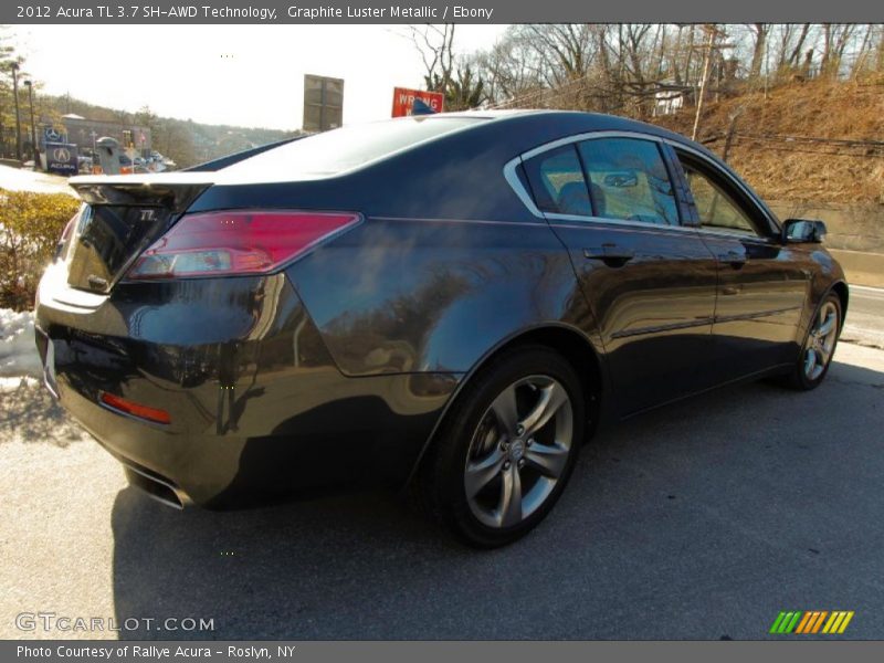 Graphite Luster Metallic / Ebony 2012 Acura TL 3.7 SH-AWD Technology