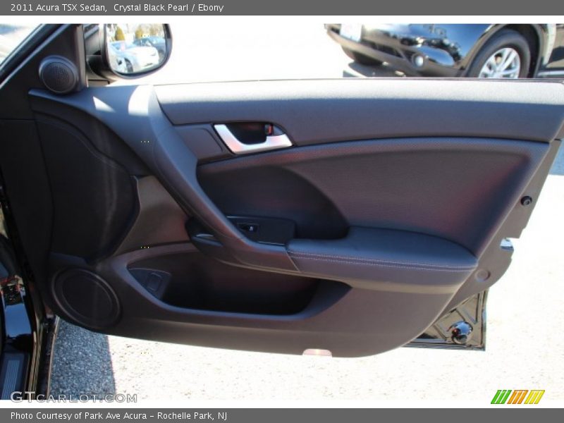 Crystal Black Pearl / Ebony 2011 Acura TSX Sedan