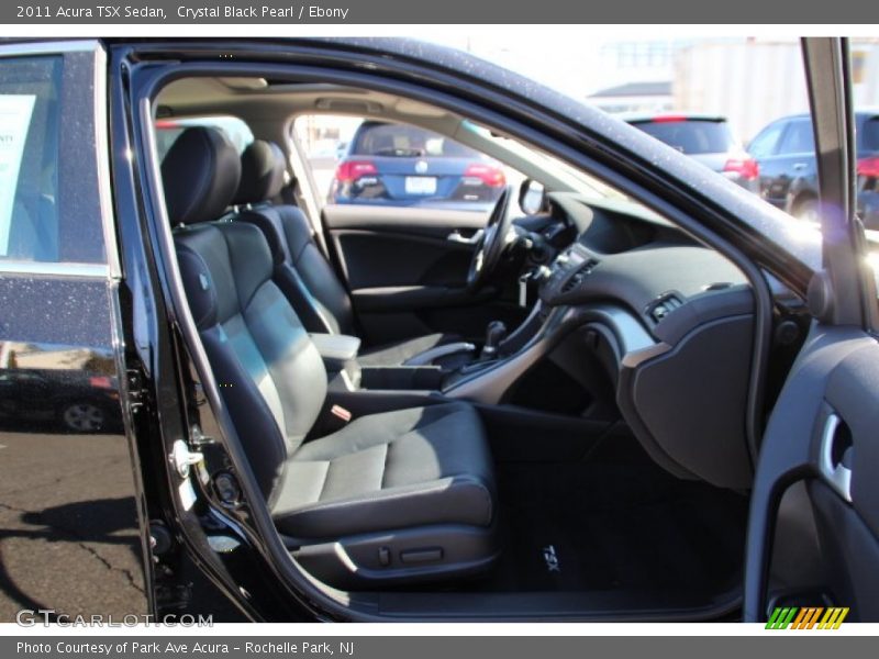 Crystal Black Pearl / Ebony 2011 Acura TSX Sedan