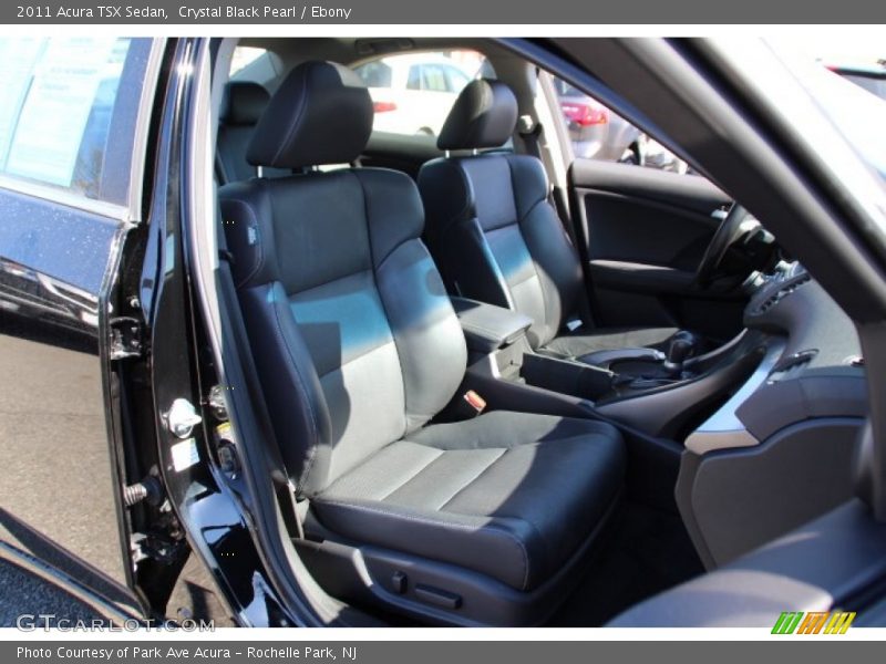 Crystal Black Pearl / Ebony 2011 Acura TSX Sedan