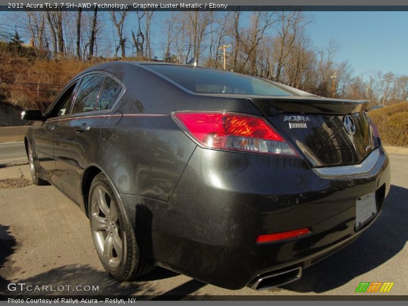 Graphite Luster Metallic / Ebony 2012 Acura TL 3.7 SH-AWD Technology
