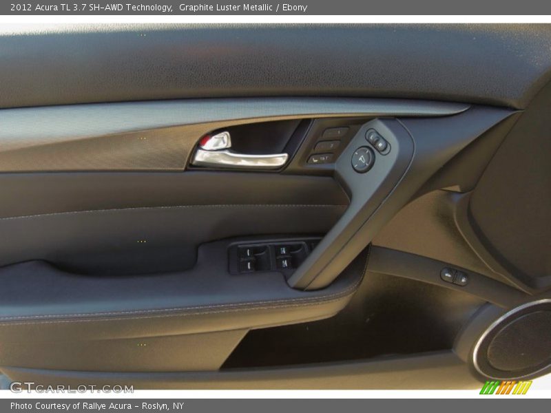 Graphite Luster Metallic / Ebony 2012 Acura TL 3.7 SH-AWD Technology