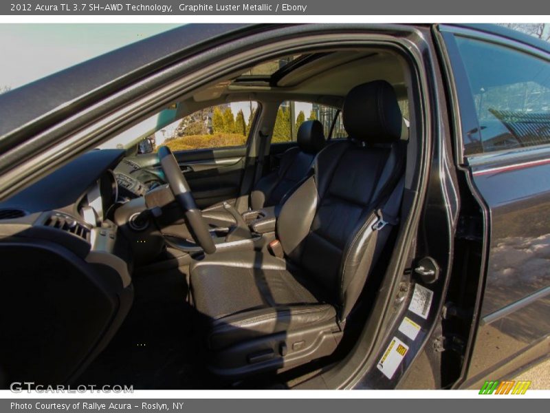 Graphite Luster Metallic / Ebony 2012 Acura TL 3.7 SH-AWD Technology