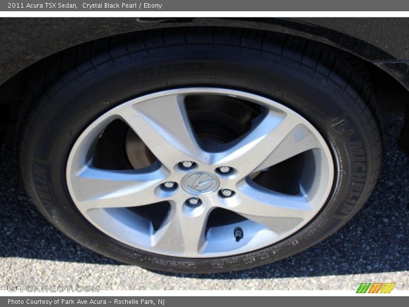 Crystal Black Pearl / Ebony 2011 Acura TSX Sedan