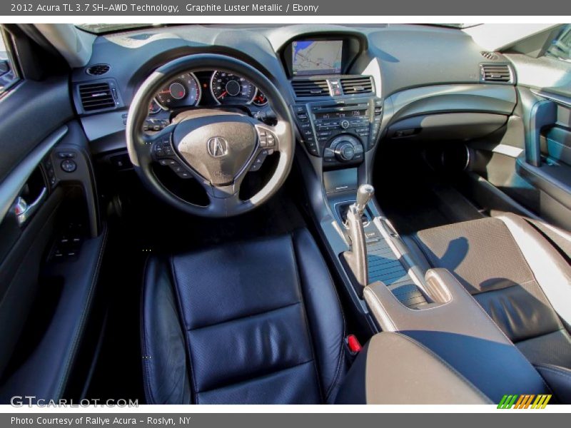 Graphite Luster Metallic / Ebony 2012 Acura TL 3.7 SH-AWD Technology