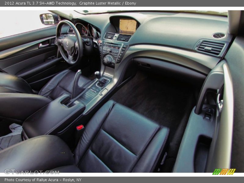 Graphite Luster Metallic / Ebony 2012 Acura TL 3.7 SH-AWD Technology