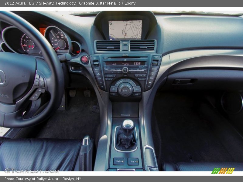 Graphite Luster Metallic / Ebony 2012 Acura TL 3.7 SH-AWD Technology