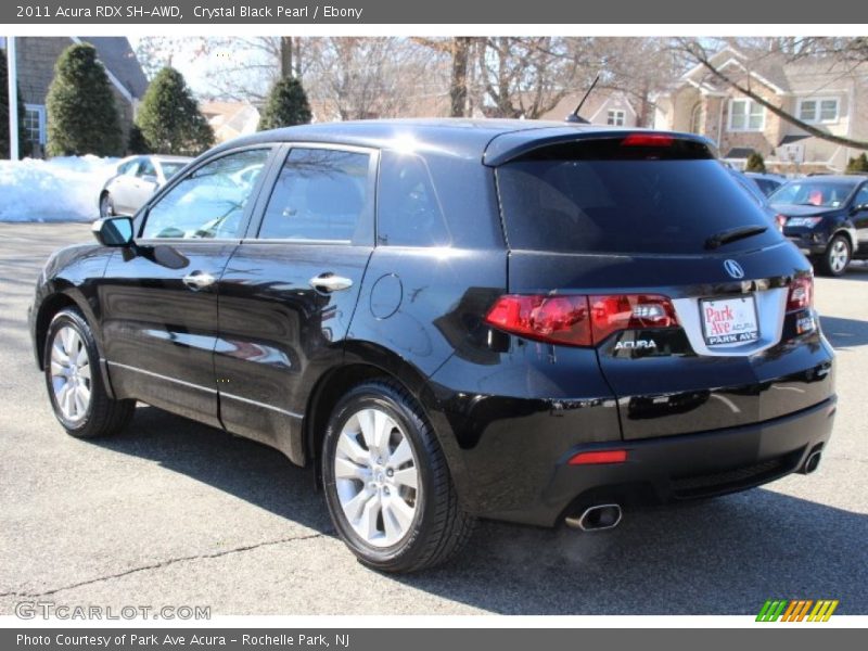 Crystal Black Pearl / Ebony 2011 Acura RDX SH-AWD