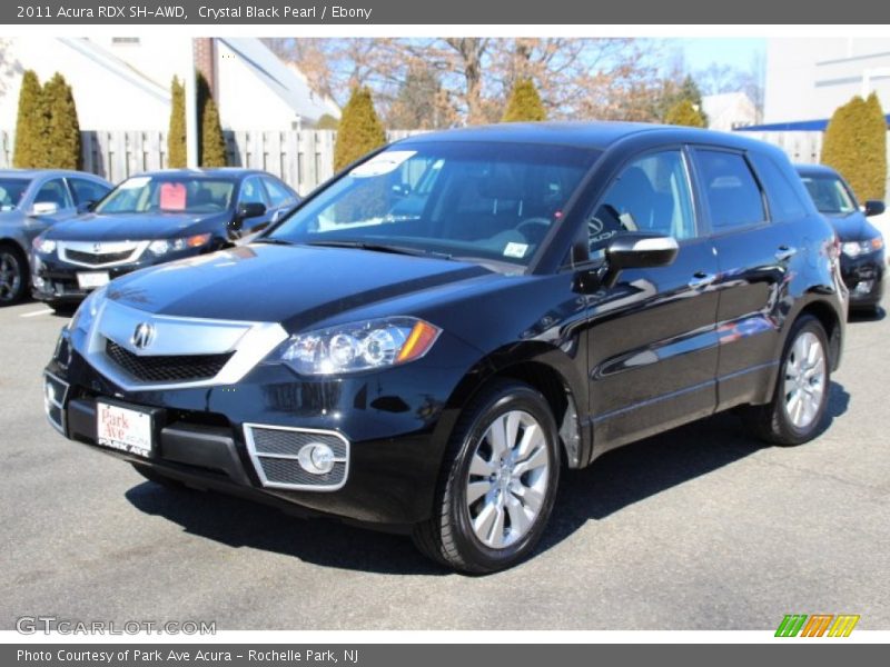 Crystal Black Pearl / Ebony 2011 Acura RDX SH-AWD