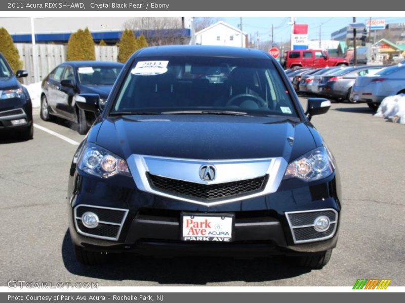 Crystal Black Pearl / Ebony 2011 Acura RDX SH-AWD