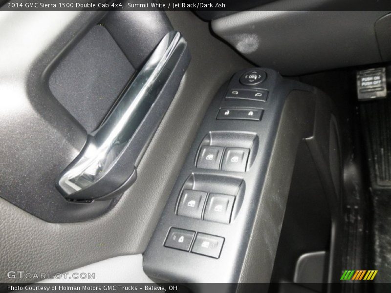 Summit White / Jet Black/Dark Ash 2014 GMC Sierra 1500 Double Cab 4x4