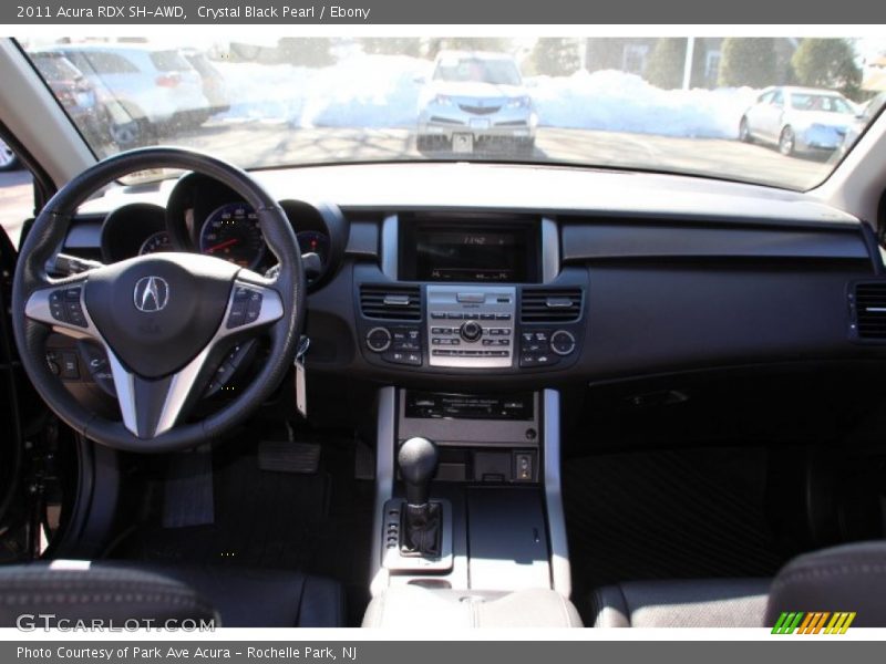 Crystal Black Pearl / Ebony 2011 Acura RDX SH-AWD
