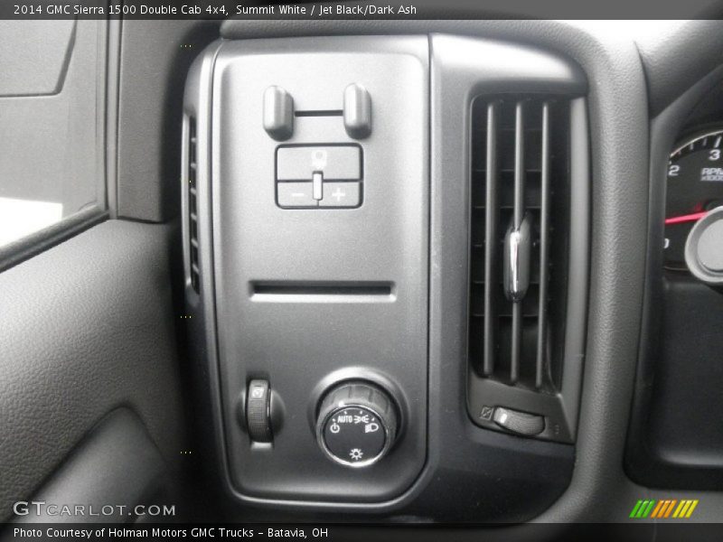 Summit White / Jet Black/Dark Ash 2014 GMC Sierra 1500 Double Cab 4x4