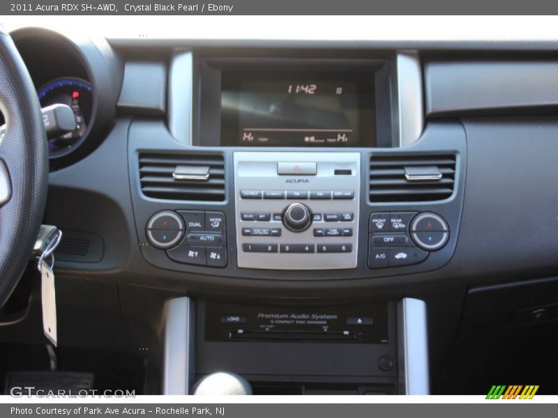 Crystal Black Pearl / Ebony 2011 Acura RDX SH-AWD