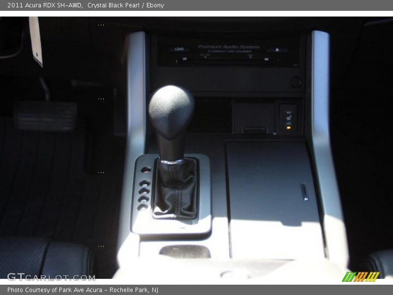 Crystal Black Pearl / Ebony 2011 Acura RDX SH-AWD