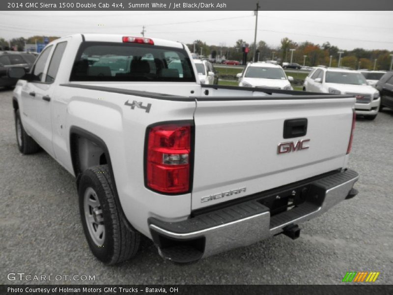 Summit White / Jet Black/Dark Ash 2014 GMC Sierra 1500 Double Cab 4x4