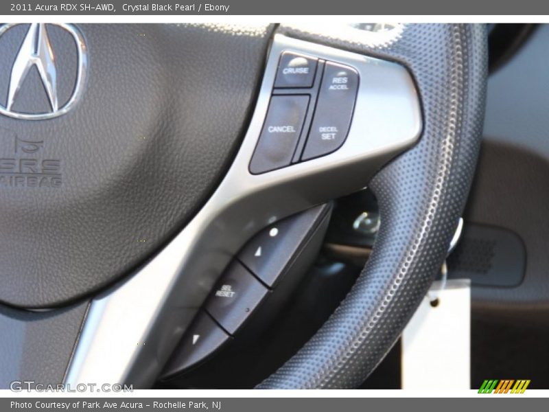 Crystal Black Pearl / Ebony 2011 Acura RDX SH-AWD