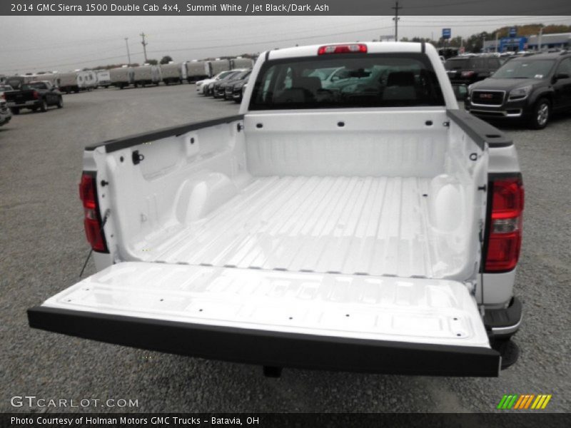 Summit White / Jet Black/Dark Ash 2014 GMC Sierra 1500 Double Cab 4x4