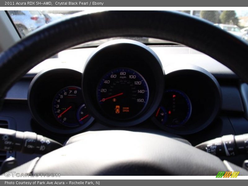 Crystal Black Pearl / Ebony 2011 Acura RDX SH-AWD