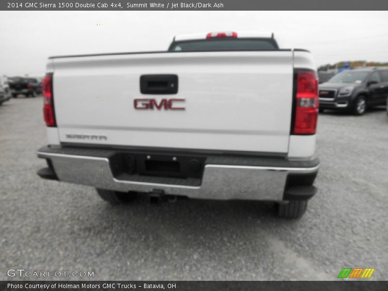 Summit White / Jet Black/Dark Ash 2014 GMC Sierra 1500 Double Cab 4x4