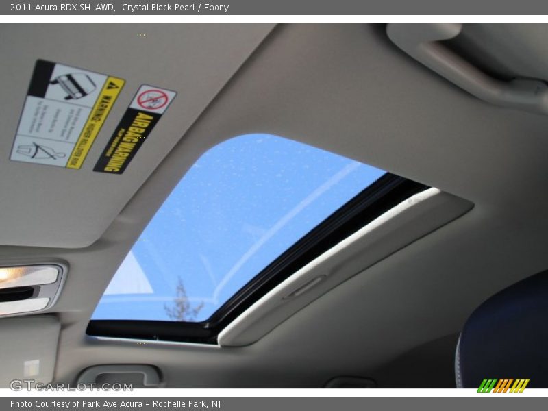 Crystal Black Pearl / Ebony 2011 Acura RDX SH-AWD