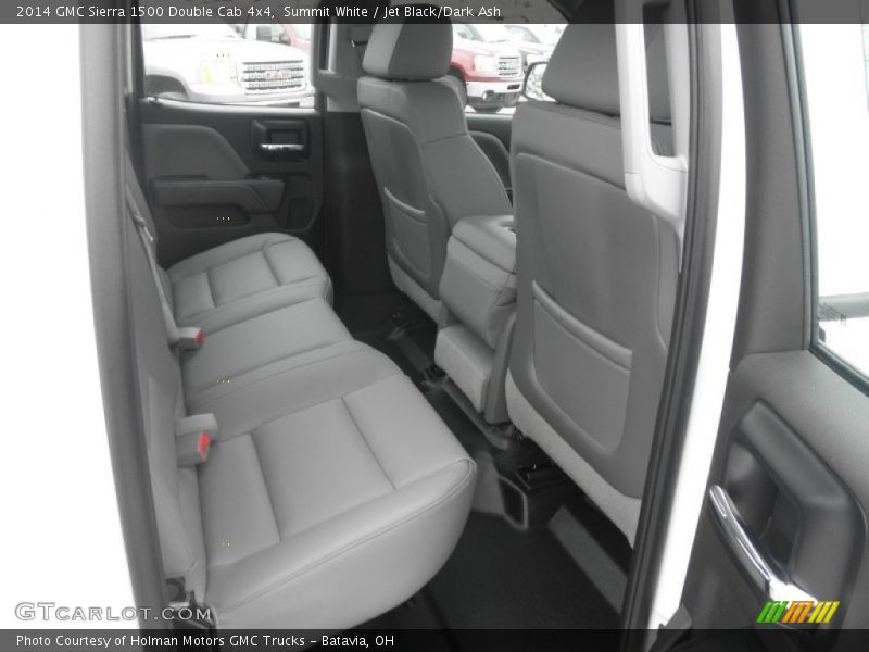 Summit White / Jet Black/Dark Ash 2014 GMC Sierra 1500 Double Cab 4x4