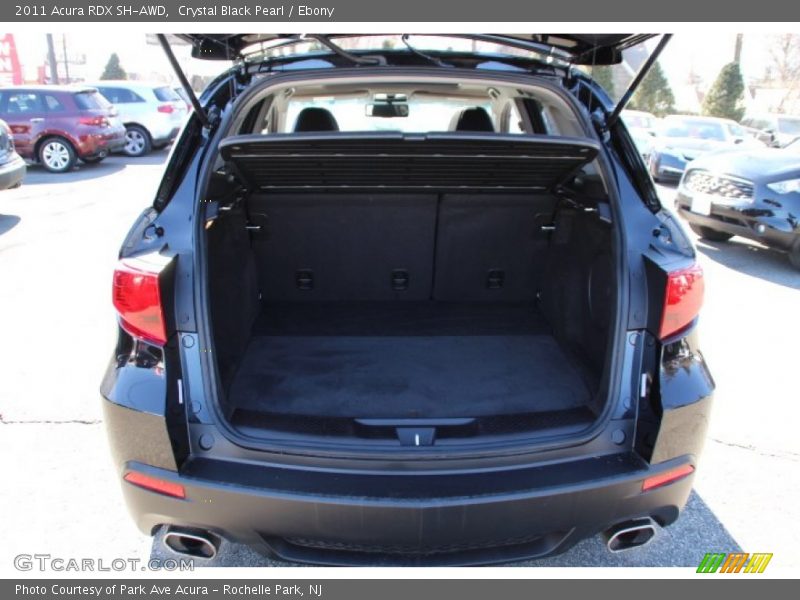 Crystal Black Pearl / Ebony 2011 Acura RDX SH-AWD