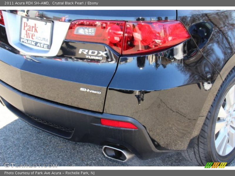 Crystal Black Pearl / Ebony 2011 Acura RDX SH-AWD