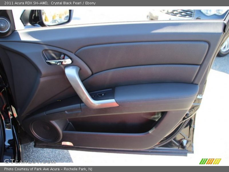 Crystal Black Pearl / Ebony 2011 Acura RDX SH-AWD