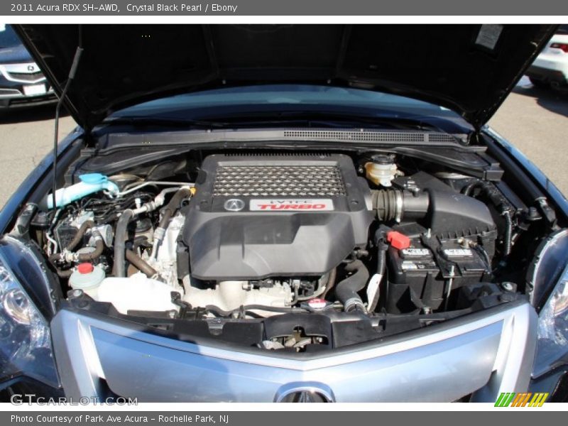 Crystal Black Pearl / Ebony 2011 Acura RDX SH-AWD