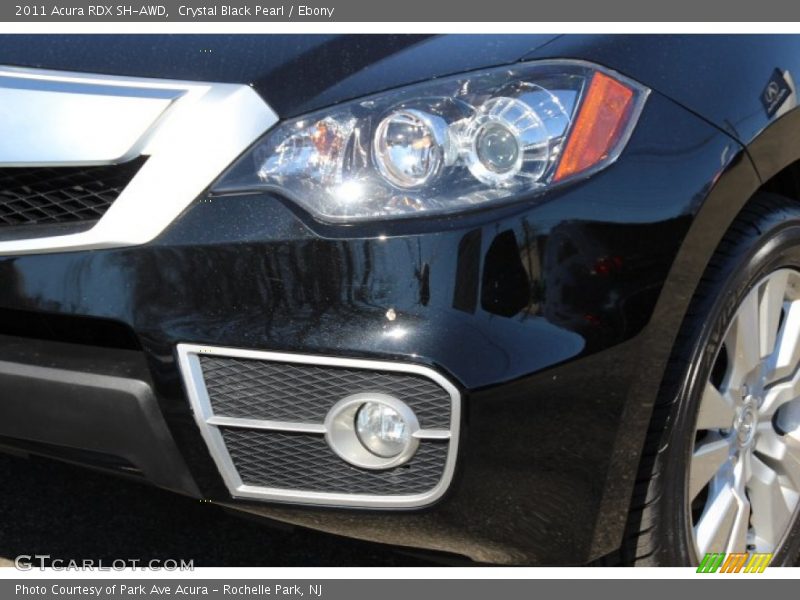 Crystal Black Pearl / Ebony 2011 Acura RDX SH-AWD