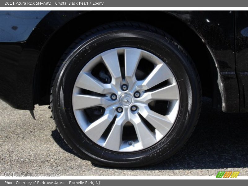 Crystal Black Pearl / Ebony 2011 Acura RDX SH-AWD