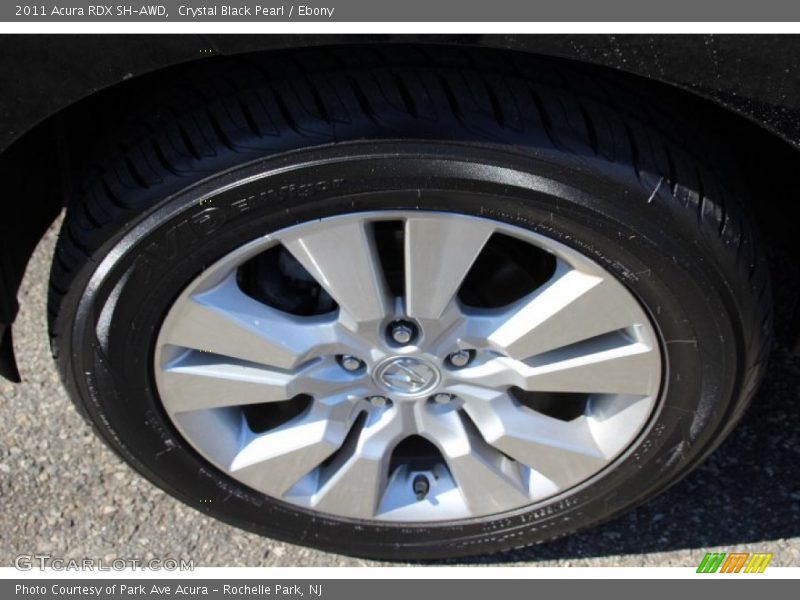 Crystal Black Pearl / Ebony 2011 Acura RDX SH-AWD