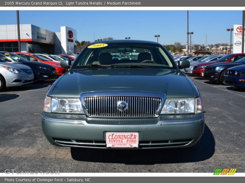 Light Tundra Metallic / Medium Parchment 2005 Mercury Grand Marquis LS