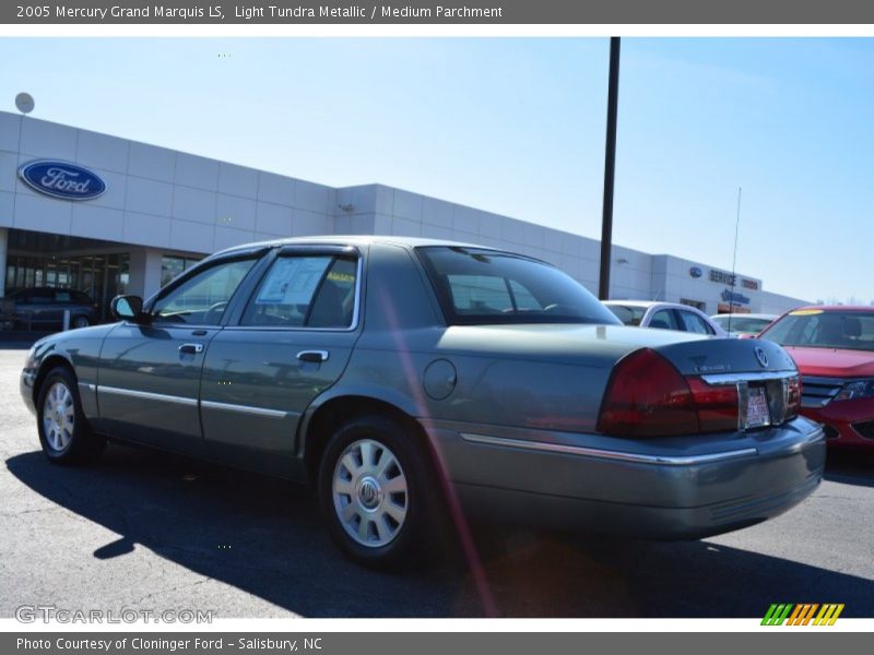 Light Tundra Metallic / Medium Parchment 2005 Mercury Grand Marquis LS