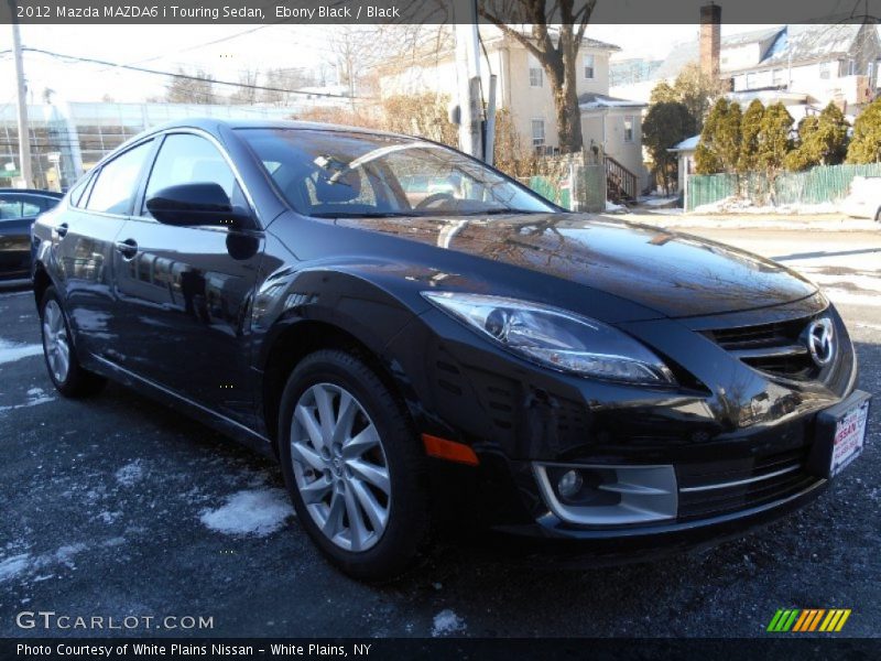 Ebony Black / Black 2012 Mazda MAZDA6 i Touring Sedan