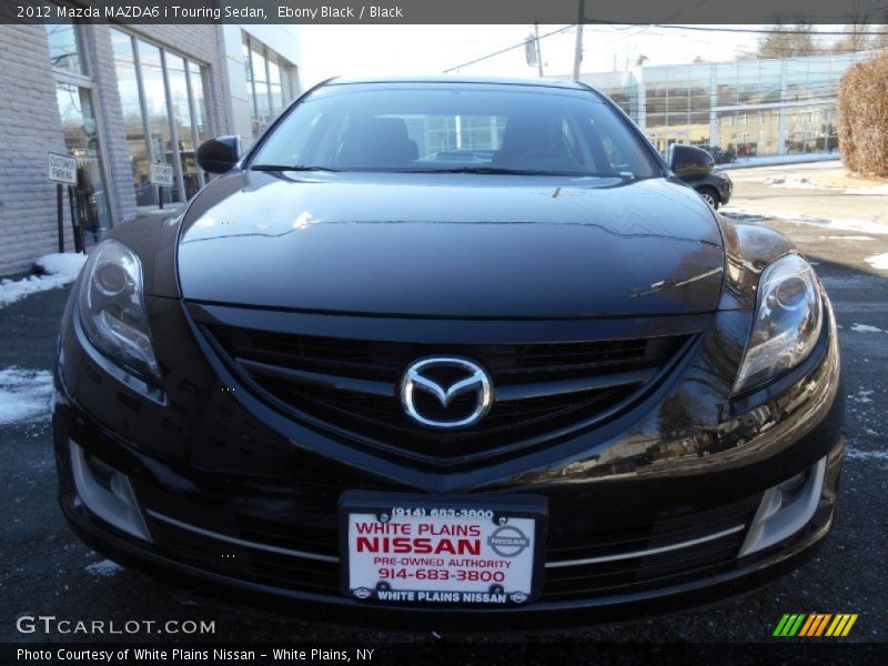 Ebony Black / Black 2012 Mazda MAZDA6 i Touring Sedan