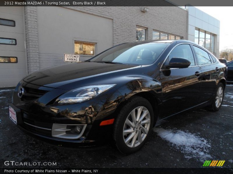 Ebony Black / Black 2012 Mazda MAZDA6 i Touring Sedan