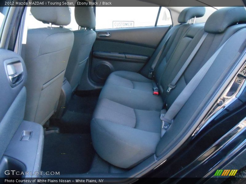 Ebony Black / Black 2012 Mazda MAZDA6 i Touring Sedan