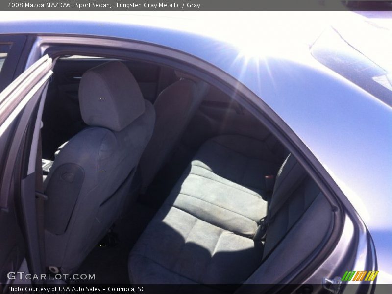 Tungsten Gray Metallic / Gray 2008 Mazda MAZDA6 i Sport Sedan