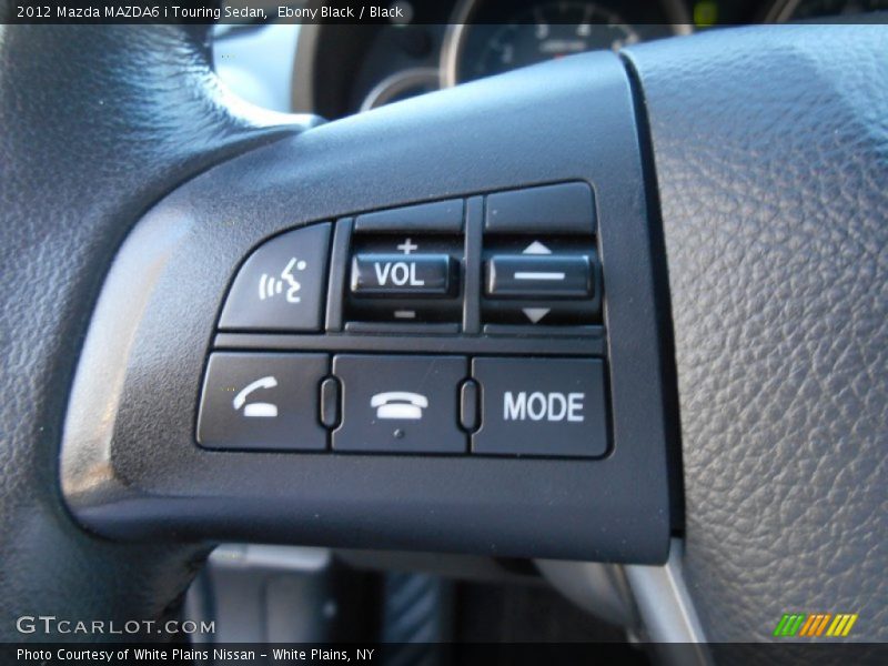 Ebony Black / Black 2012 Mazda MAZDA6 i Touring Sedan