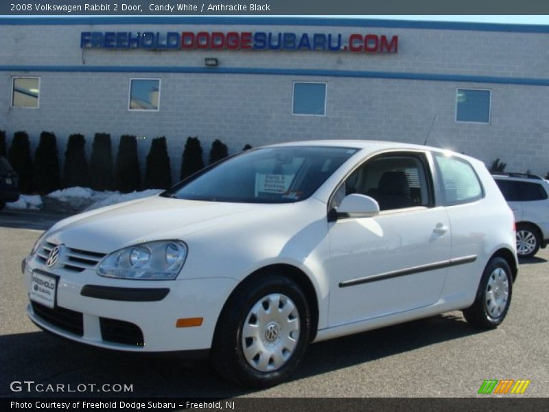 Candy White / Anthracite Black 2008 Volkswagen Rabbit 2 Door
