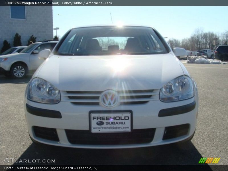 Candy White / Anthracite Black 2008 Volkswagen Rabbit 2 Door