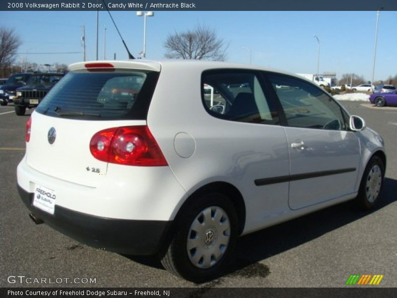 Candy White / Anthracite Black 2008 Volkswagen Rabbit 2 Door