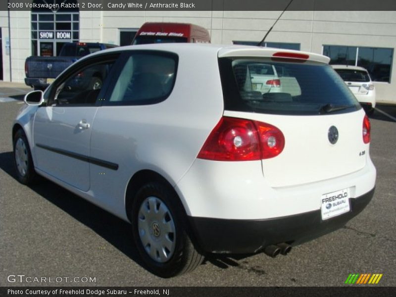 Candy White / Anthracite Black 2008 Volkswagen Rabbit 2 Door