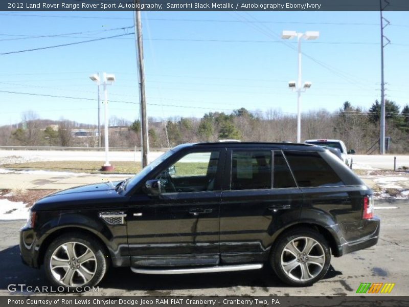  2012 Range Rover Sport Autobiography Santorini Black Metallic